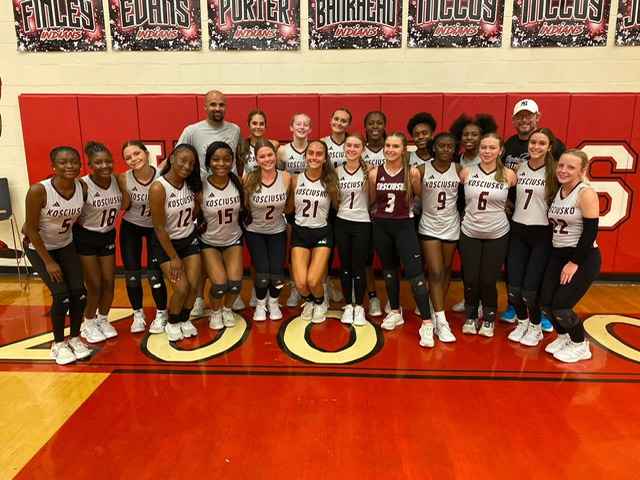 Photo: Whippets volleyball capture district title