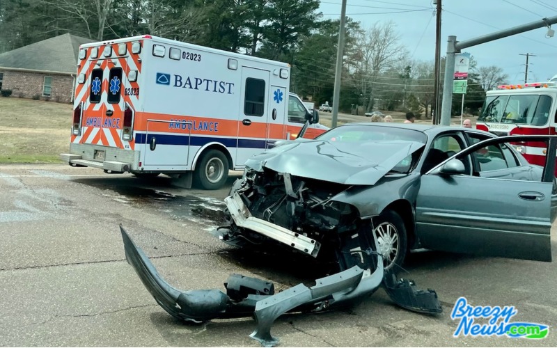 Three-Vehicle Crash at Intersection in Kosciusko