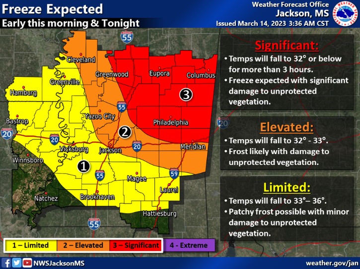 Another Freeze Warning Tonight