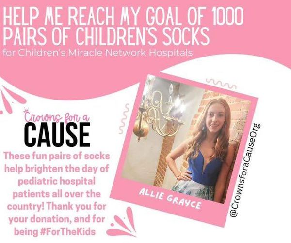 Here's how you can donate fun pairs of socks for the Children's Miracle