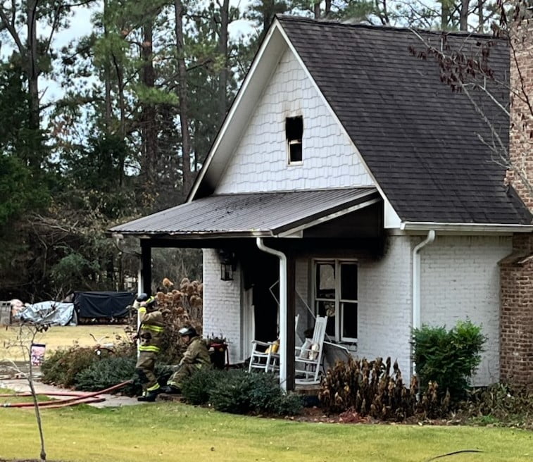 House Fire, Grass Fire, and a Crash Monday in Attala