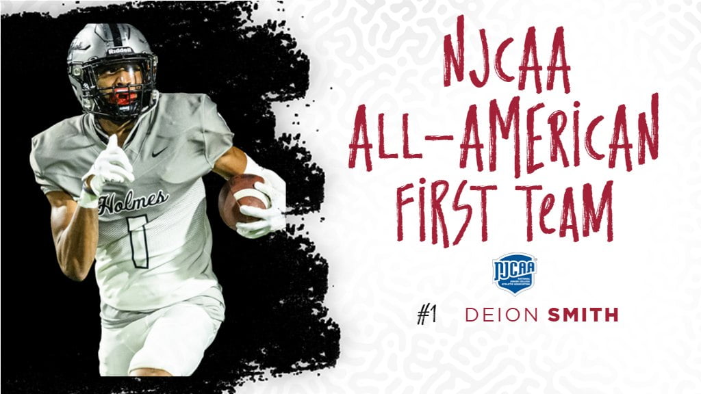 Holmes CC football player named NJCAA All-American