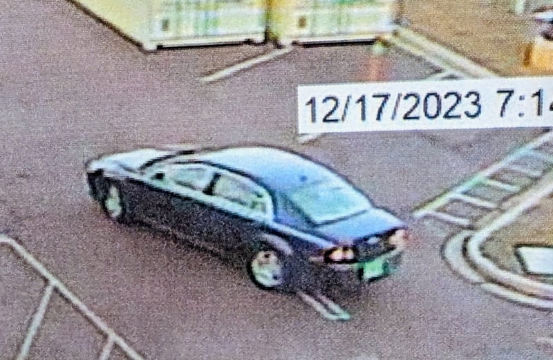 Walmart theft – car