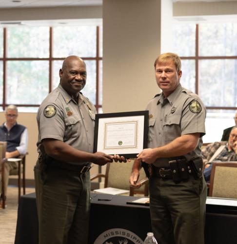 Photo: Attala County native named 1 of 8 Conservation Officers of the Year