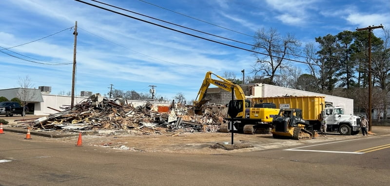 FBC Kosciusko parking project on S. Huntington