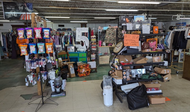 New Creations Flea Market – ribbon cutting 12 – 02022024