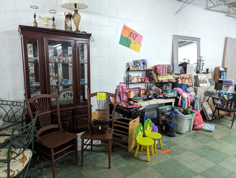New Creations Flea Market – ribbon cutting 4 – 02022024