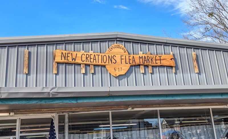 New Creations Flea Market – ribbon cutting 6 – 02022024