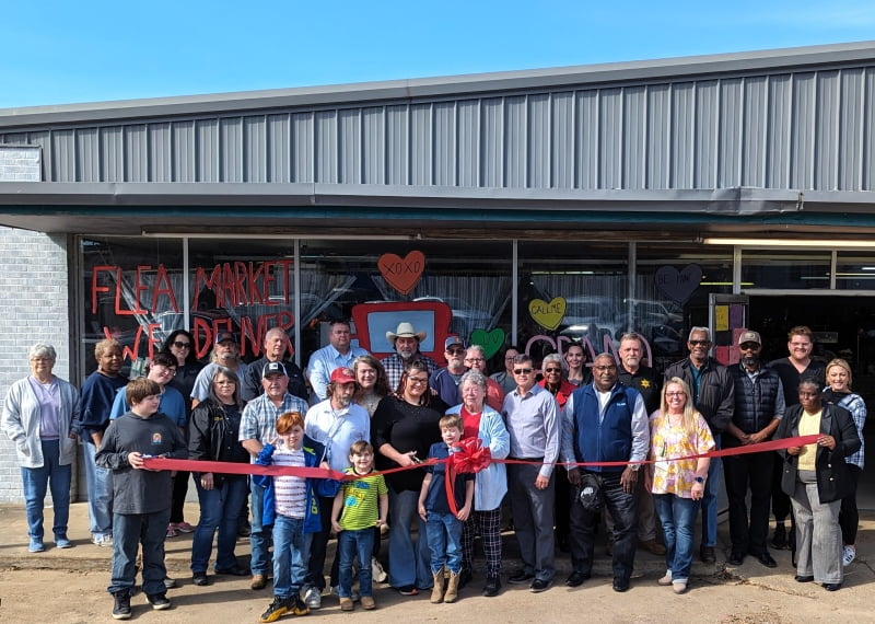 New Creations Flea Market – ribbon cutting 7 – 02022024