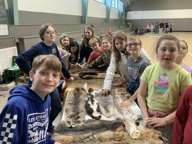 Photos: Greenlee Elementary students get visited by snakes and gators
