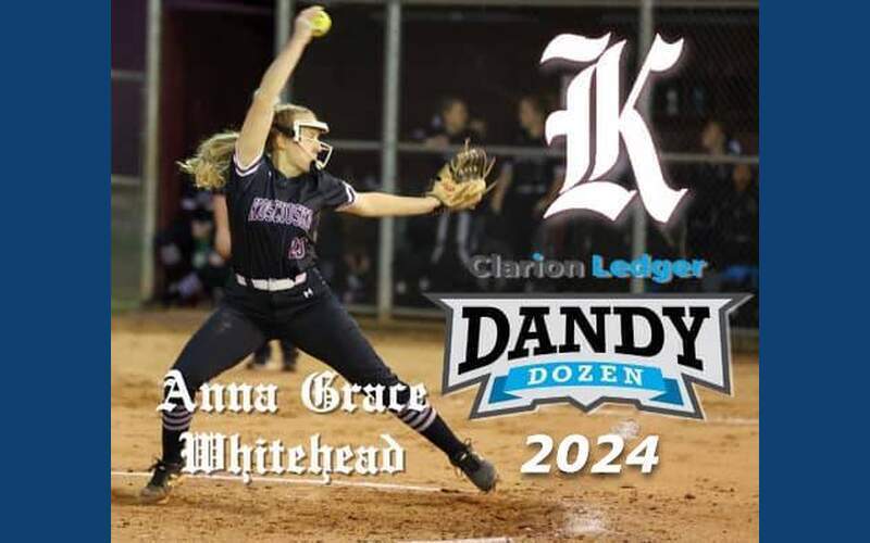 Kosciusko’s Anna Grace Whitehead nominated for Mississippi Softball Player of the Year