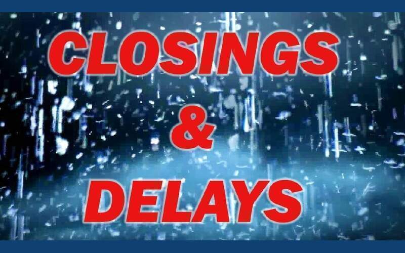 Closings and early releases due to severe weather