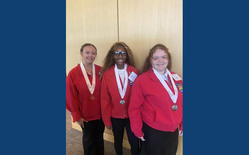 Photos: Career-Tech students finish Top 3 at Skills USA competition