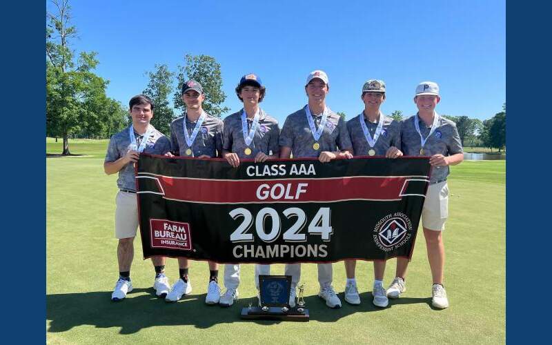 Central Holmes golf team wins state championship