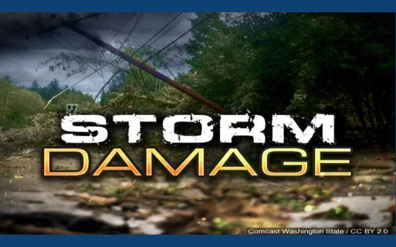 Storms Cause Damage, Lightning Strike May Have Caused Leake Co. Fire
