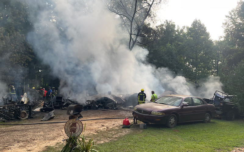 House Fire on Attala Rd 5006 Thursday Morning