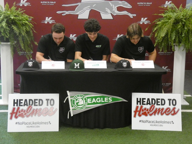 Photos: Kosciusko Whippets Baseball players sign college Letters of Intent