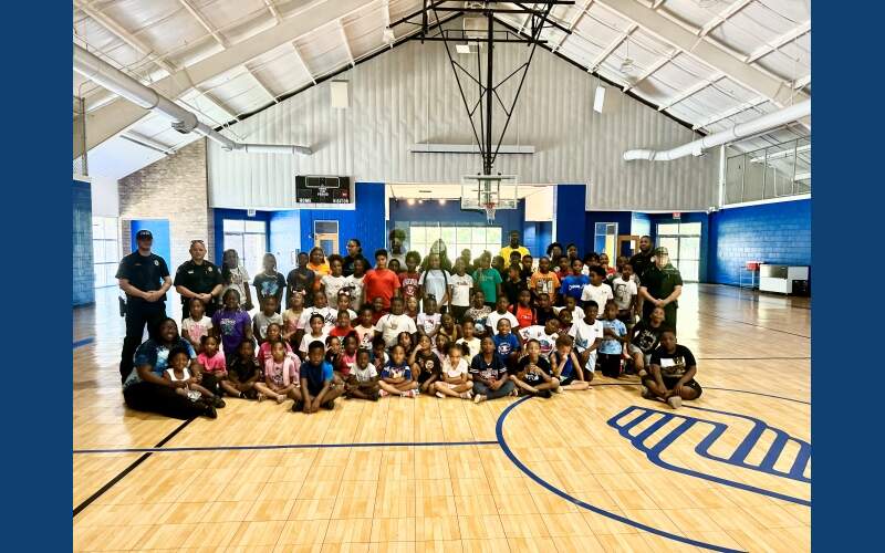 Photo Gallery: Kosciusko Police Department Visits Boys and Girls Club