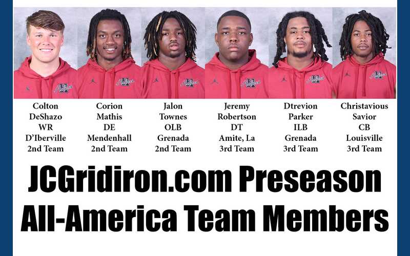 Six Bulldogs recognized by JCGridiron.com