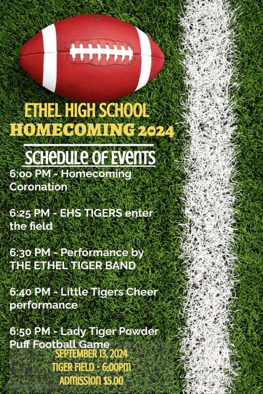 Ethel football game Friday night cancelled due to forfeit BreezyNews