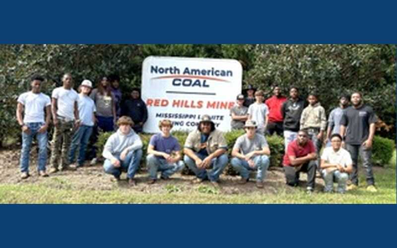 Photo: Career-Tech students tour coal mine
