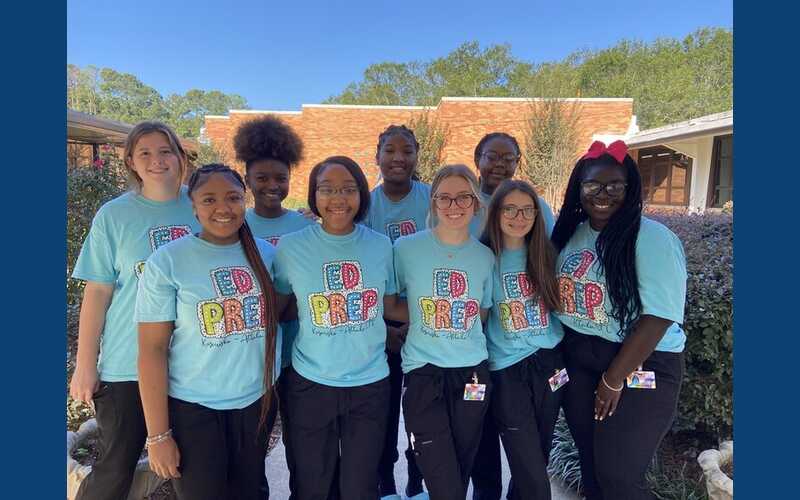 Photos: Kosciusko-Attala Ed prep students being field rotation in local classrooms