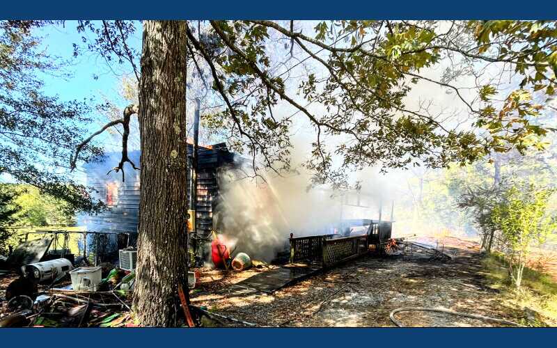 Carmack Home Claimed in Afternoon Blaze Wednesday in Attala
