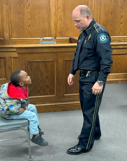 Long Creek visits KPD8