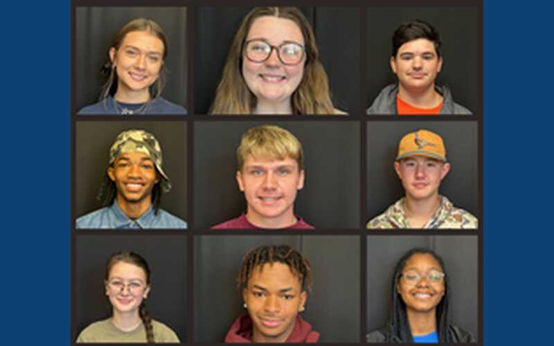 Photo: Kosciusko Attala Career-Tech Center Star Students
