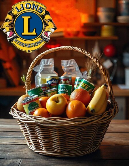 Lions Club Christmas Basket