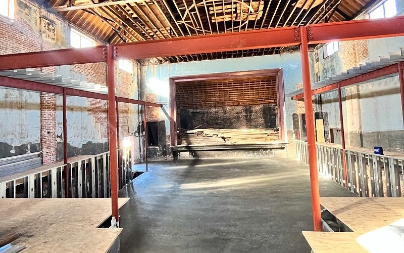 Renovations Continue at Historic Strand Theater