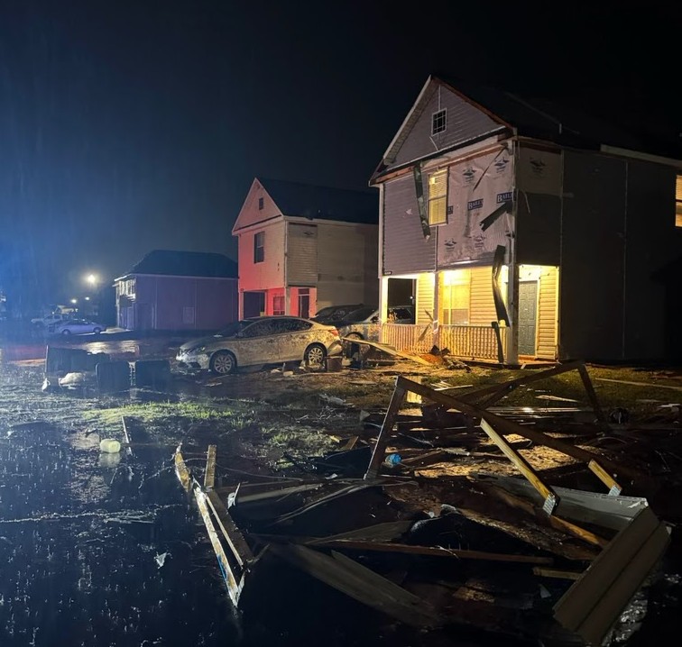 Scattered Damage Reported Locally After Saturday Night Storms