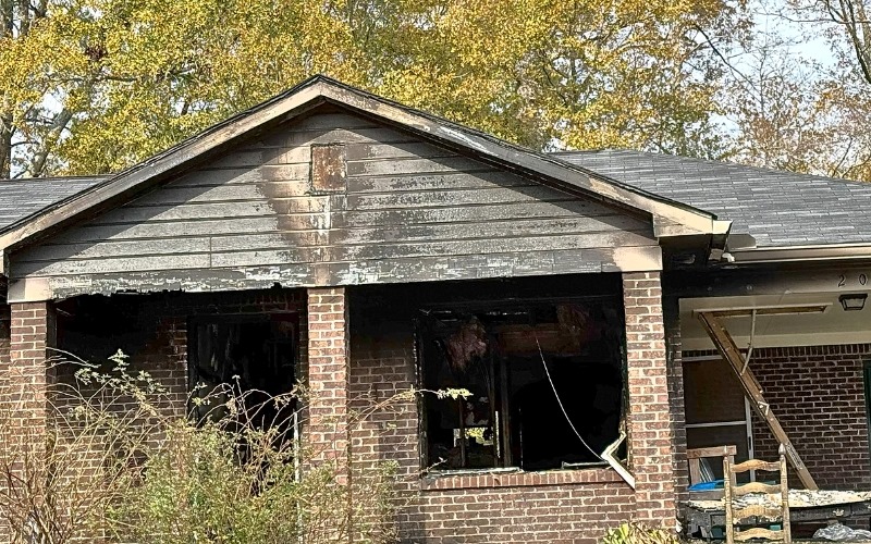 House Fire Monday in Kosciusko