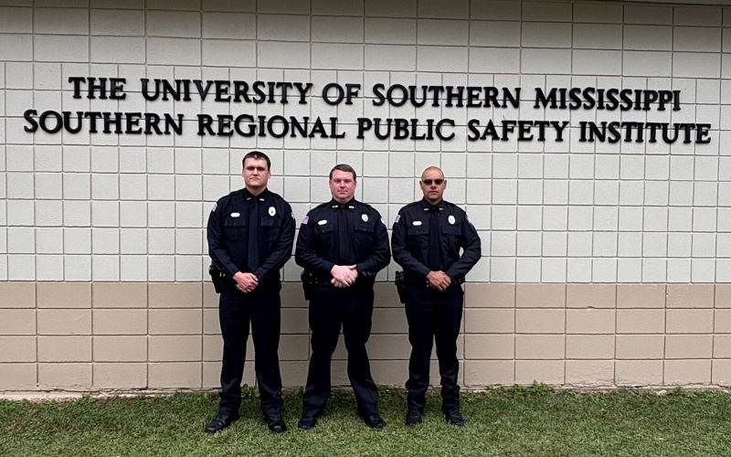 Three Kosciusko Officers Graduate from Southern Regional Public Safety Institute