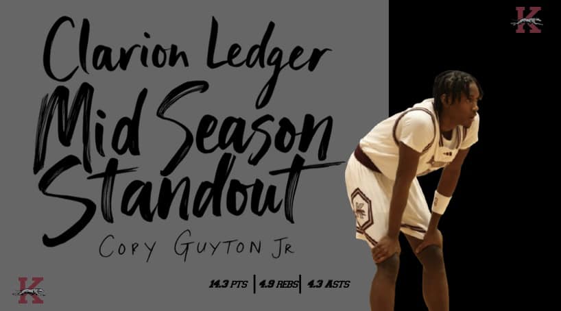 Kosciusko’s Cory Guyton Jr. nominated as midseason basketball boys player of year by The Clarion-Ledger