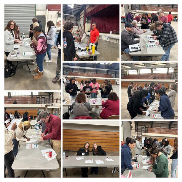 Photo: Local students learn life skills and household budgeting at Reality Fair