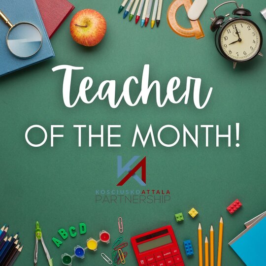 Nominations open for KAP Teacher of the Month Award
