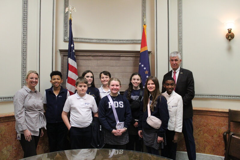 Photo: PDS students visit Capitol