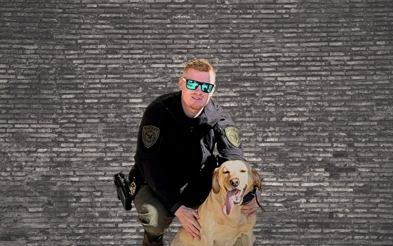 K-9 Deputy Recovers Meth at Checkpoint