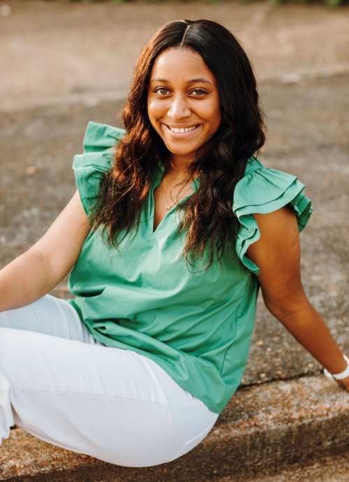 Zenovia Woolie Serves the Community Through LEAP Center Volunteering