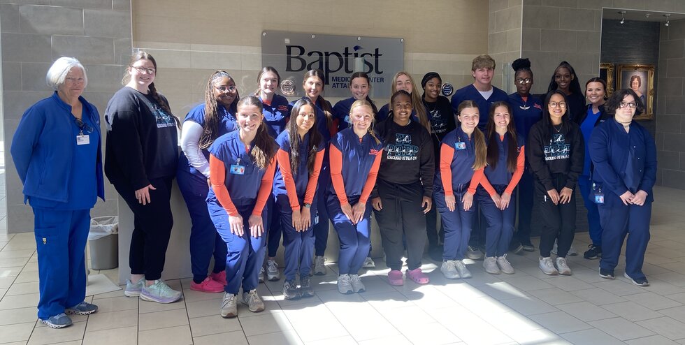 Photos: Kosciusko-Attala Career Tech students earn CPR Certification at Baptist-Attala