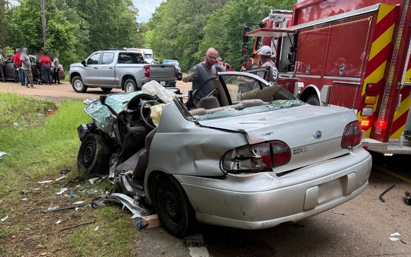 Update: Roadway Clear – Serious Crash at Intersection of Hwy 12 and Attala Rd 4121 in Sallis