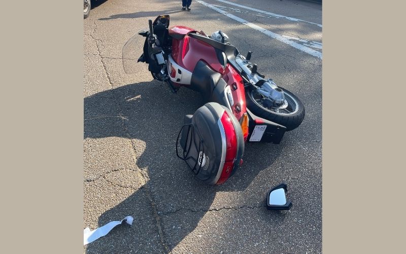 Crash Involving Motorcycle on Hwy 35 at S Huntington