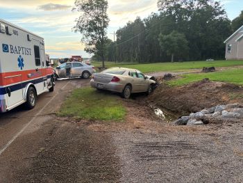 Four People Hurt in Saturday Wreck Near McAdams