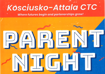 Parent Night planned for Aug. 11 at Kosciusko Attala Career Tech Center