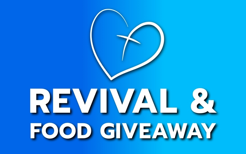 Happening today: Community Revival & Food Giveaway