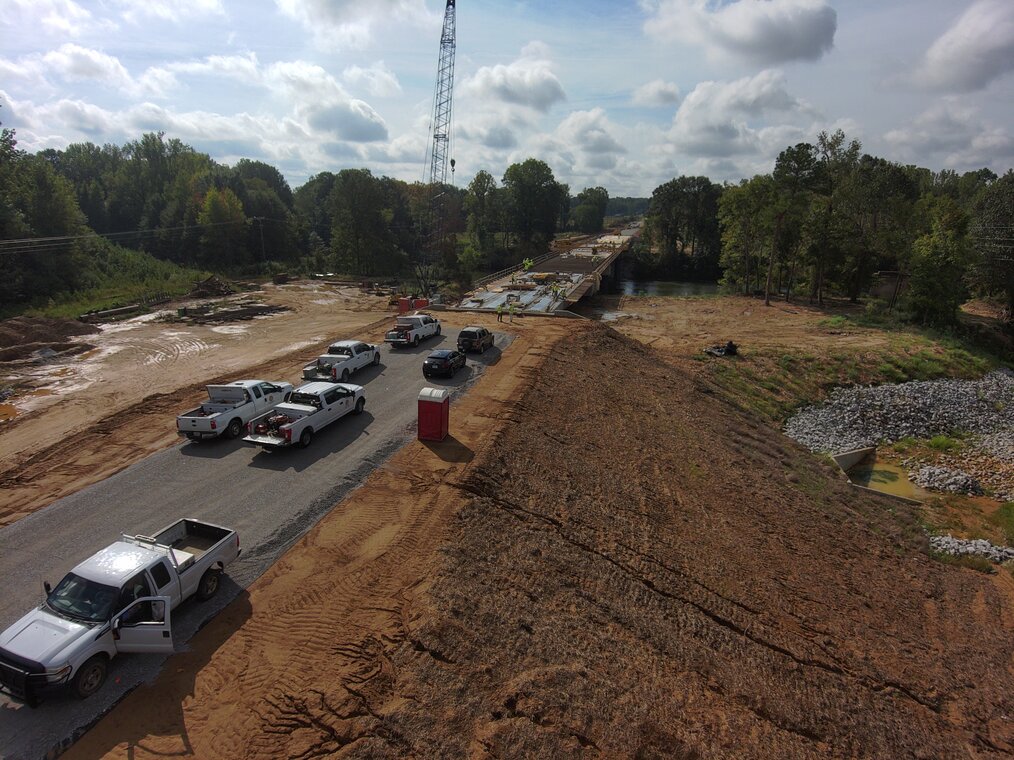 MDOT makes progress on bridges in Carroll County and other north MS projects