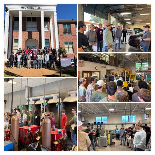 Photos: Career Tech students tour Holmes CC