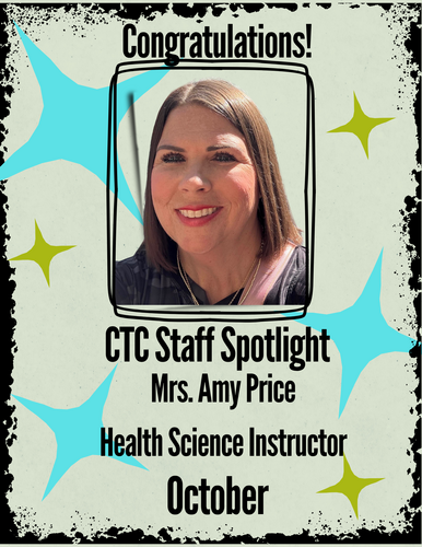 Kosciusko-Attala Career Tech Center October Staff Spotlight: Amy Price