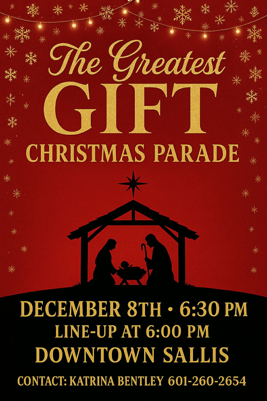 Happening today: Sallis Christmas Parade